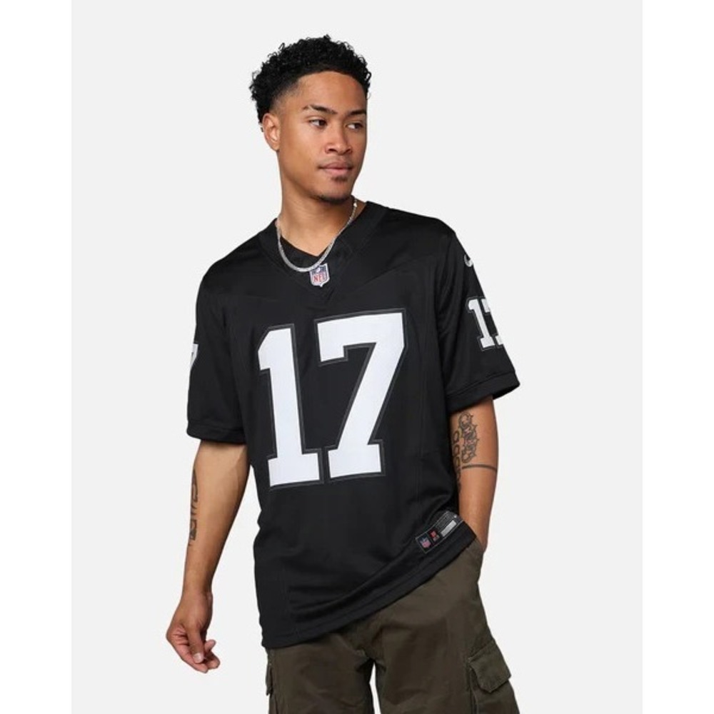Nike Las Vegas Raiders Davante Adams Jersey Men's Medium Black #17 Football NFL